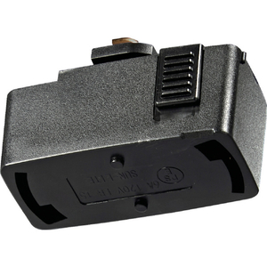 トラスコ ライティングレール用プラグ 黒 耐荷重：3kgf LRP-52BK-イメージ1