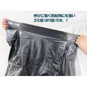 ジャパックス お部屋の中のゴミ箱用 L 30L 黒 20枚 FCE011S-PR32-イメージ5