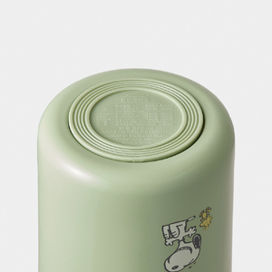 スケーター 折りたたみハンドル付きデリカポット スープジャー(300ml) スヌーピー(バッジ) LJFO3AGSNﾊﾞﾂｼﾞ-イメージ7