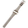エレコム Apple Watch用 &me ソフトレザーバンド(42/41/40/38mm) グレージュ AW-41BDLJGB