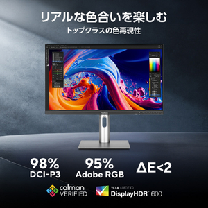 ASUS ASUS ProArt Display 6K PA32QCV ProArt Display PA32QCV ブラック PA32QCV-イメージ4