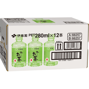 伊藤園 お～いお茶 緑茶 280mL ハーフケース 12本×3箱 FCJ469U-イメージ2