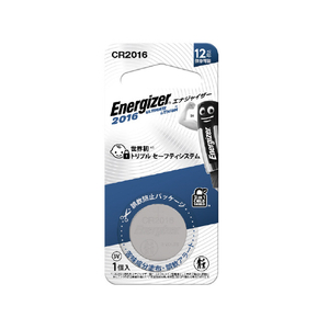 Energizer リチウムコイン電池 CR2016(1個パック) CR2016J1P-イメージ1
