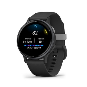 Garmin vivoactive 5 Music, GPS, WiFi, Black/Slate, JPN Black/Slate 010-02862-40-イメージ2