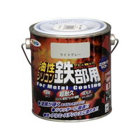 アサヒペン 油性シリコン鉄部用 0.7L ライトグレー FC073NV
