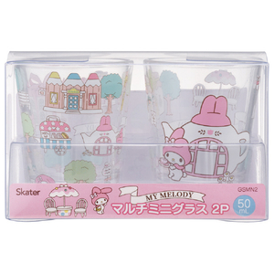 スケーター マルチミニグラス2Pマイメロディ GSMN2ﾏﾙﾁﾐﾆｸﾞﾗｽ2Pﾏｲﾒﾛﾃﾞｲ-イメージ5