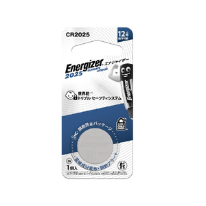 Energizer リチウムコイン電池 CR2025(1個パック) CR2025J1P-イメージ1