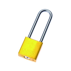 パンドウイットコーポレーション ロックアウト用ハイセキュリティパドロック 黄 FC608FU-8257456-イメージ2