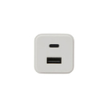 クオリティトラストジャパン PD35W対応 Type-C 1ポート/USB 1ポート ACアダプタ ホワイト QU-0201WH