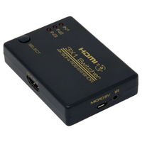 アイネックス HDMI切替器 3入力→1出力 MSW03A