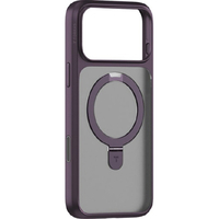 TORRAS iPhone18 Pro用複合素材PC+TPUｹｰｽ TORRAS Q1 GUARDIAN SERIES ｺｽﾞﾐｯｸﾊﾟｰﾌﾟﾙ アリゾナグロウ X00RP118B18010