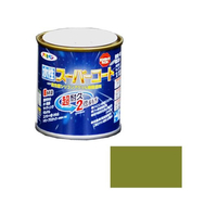 アサヒペン 水性スーパーコート 1／12L ウィニーグリーン FC585NV