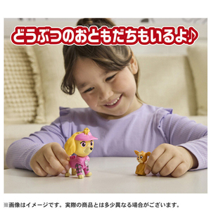タカラトミー パウ・パトロール スカイとおでかけセット スカイ ﾊﾟｳﾊﾟﾄｽｶｲﾄｵﾃﾞｶｹｾﾂﾄ-イメージ3