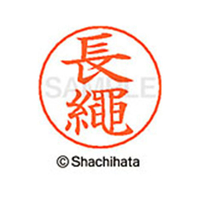 シヤチハタ ネームペン用ネーム シルバー 既製 長縄 FC47327-X-GPS-1556