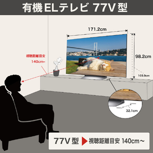 LGエレクトロニクス 有機ELテレビ OLED77G5PJB 77V型4Kチューナー内蔵有機ELテレビ OLED77G5PJB-イメージ4