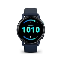 Garmin vivoactive 5 Music, GPS, WiFi, Cpt． Blue/Blue Met, JPN Blue Met 010-02862-42