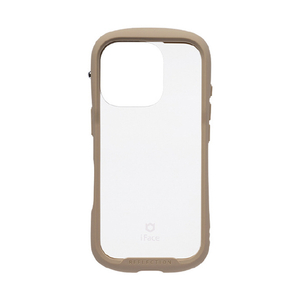 Ｈａｍｅｅ iPhone 16 Pro用強化ガラスクリアケース IFACE REFLECTION FROST ベージュ 41-979990-イメージ1