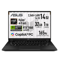 ASUS ノートパソコン ASUS TUF Gaming A14 FA401GM イェーガーグレー FA401GM-AI9R5060
