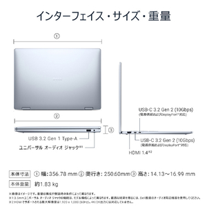 DELL Dell 16 Plus DB16255 アイスブルー NCL56-FNHBC-イメージ9