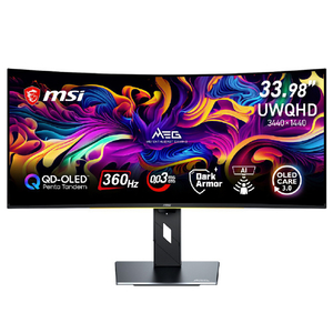 MSI QDｰOLEDゲーミングモニター MEG ブラック MEG-X-イメージ1