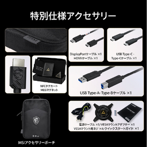 MSI QDｰOLEDゲーミングモニター MEG ブラック MEG-X-イメージ12