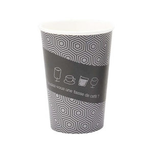 サンナップ 厚紙カップ タッセドカフェ 400ml 50個入 FCV2663-AC4050TEC-イメージ1