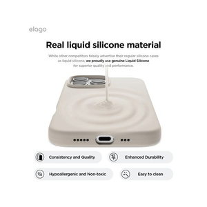 elago iPhone16Pro用シリコンケｰス ストーン EL_IPRCSSCS3_ST-イメージ4