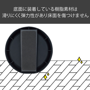 エレコム ヘッドホン用T字型スタンド ブラック HP-DSTBK-イメージ6
