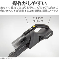 東芝 VC-CLS13(K) サイクロン式コードレススティッククリーナー TORNEO