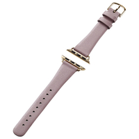 エレコム Apple Watch用 &me ソフトレザーバンド(42/41/40/38mm) アッシュピンク AW-41BDLJPN
