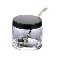 エムタカ ガラス シュガーポット No.8567 クリア FC849LV-7541800