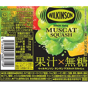 アサヒ飲料 ウィルキンソン タンサン マスカットスカッシュ 490mL FCJ397U-イメージ3